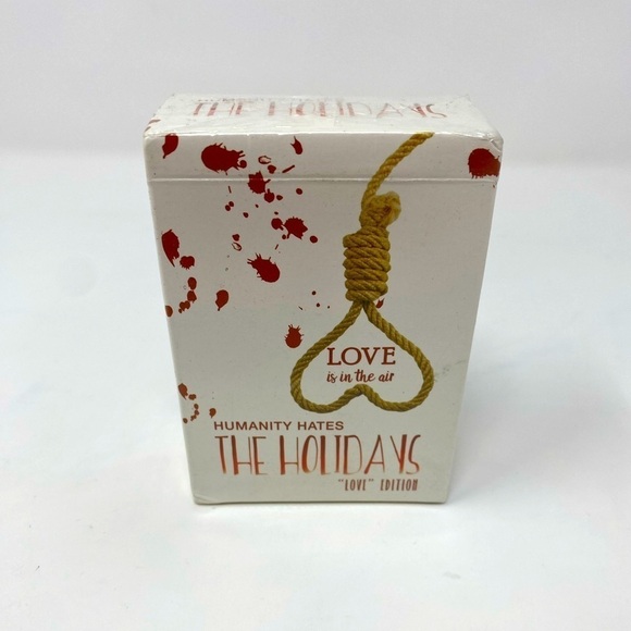 NEW - Humanity Hates The Holidays Love Edition Playing Cards - Picture 1 of 4